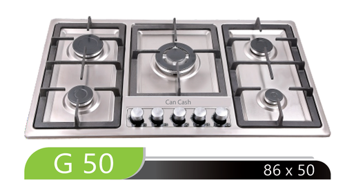 اجاق گاز صفحه استیل پلوپز وسط مدل G50