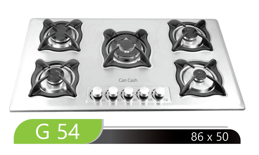 جاق گاز صفحه استیل پلوپز وسط مدل G54