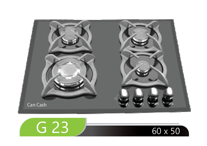 اجاق گاز چهارشعله شیشه مدل G23