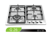اجاق گاز چهار شعله استیل مدل G26